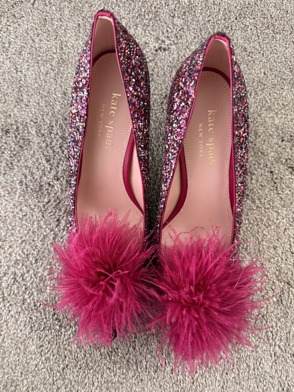 Kate Spade Womens Maraboy Slip On Pointed Toe High Heel Pumps